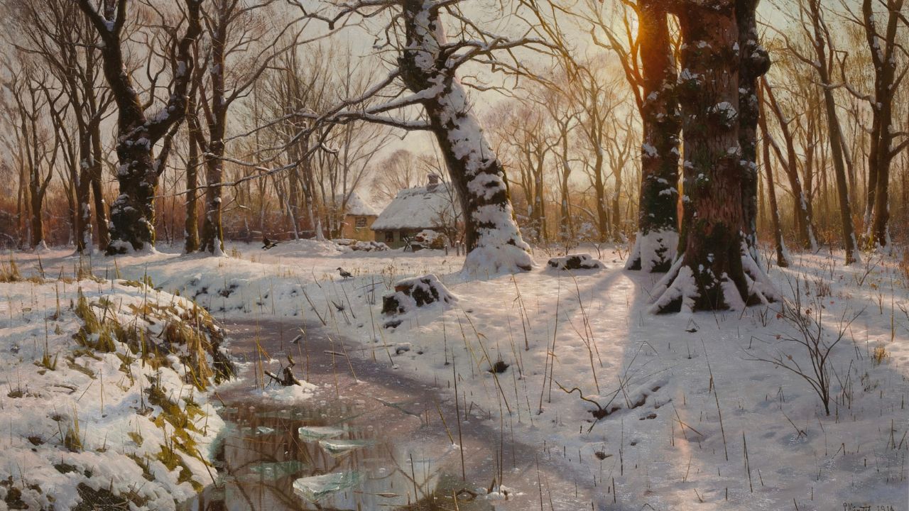 Today, Running Along the Creek