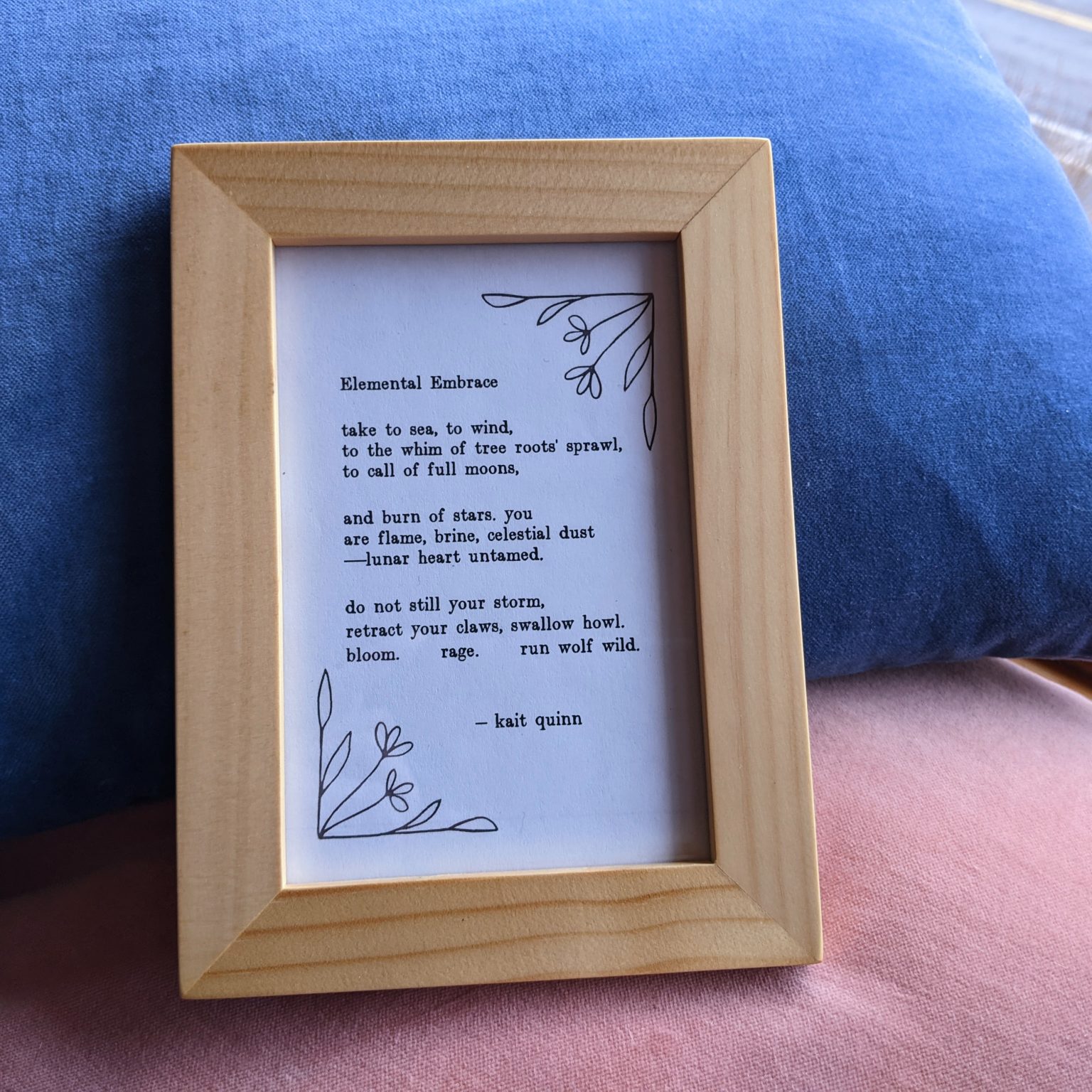 Framed Poems – Kait Quinn Poetry